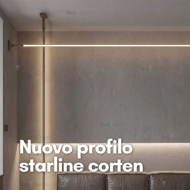 Nuovo profilo starline corten