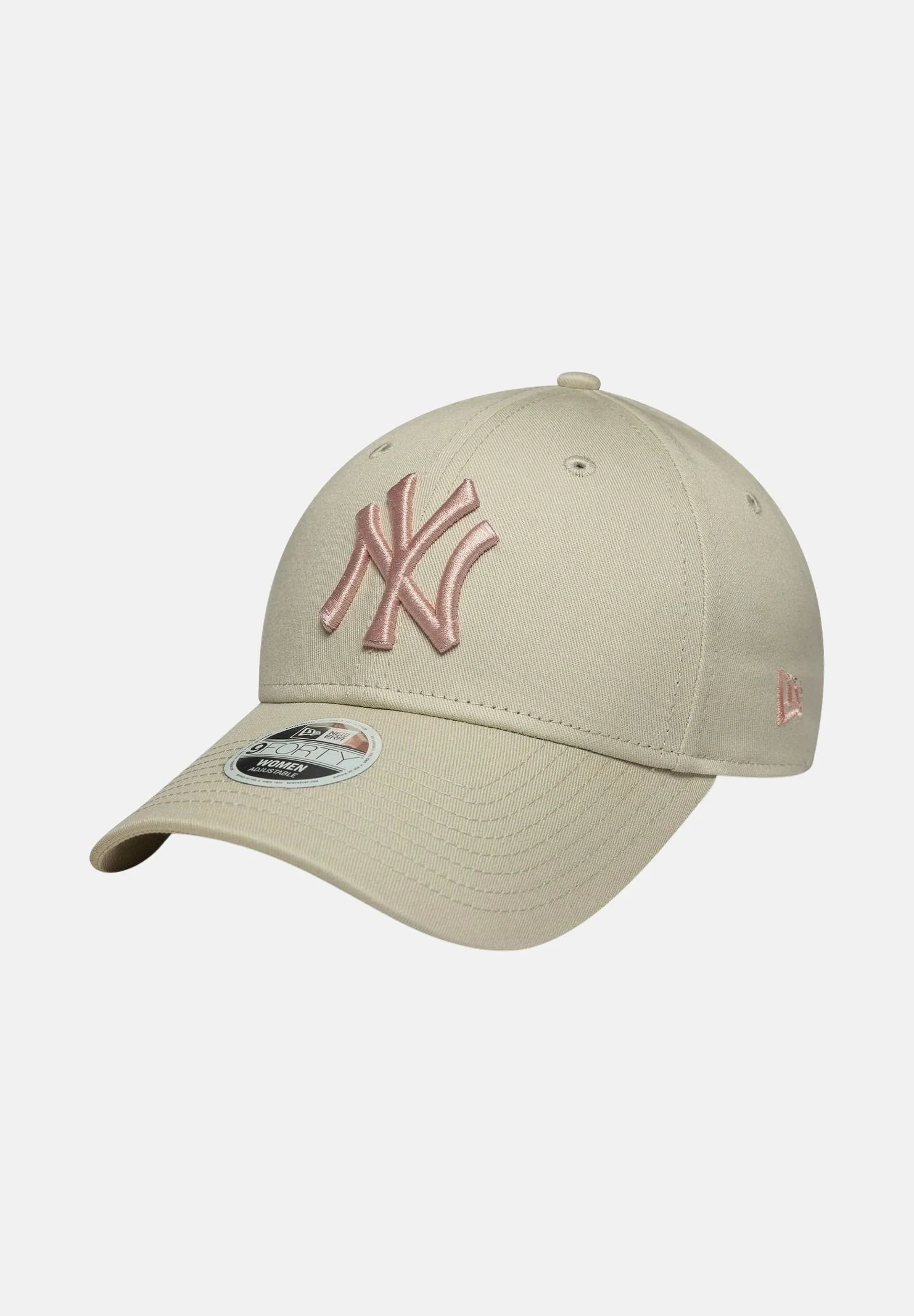 Image of NEW ERA Cappello con visiera 9FORTY New York Yankees MLB beige da donna