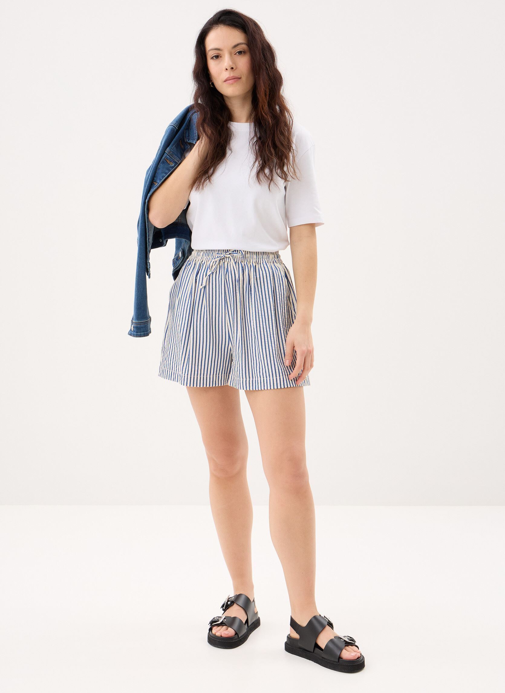 MADE BY Shorts SHORT- RAYE donna blu
