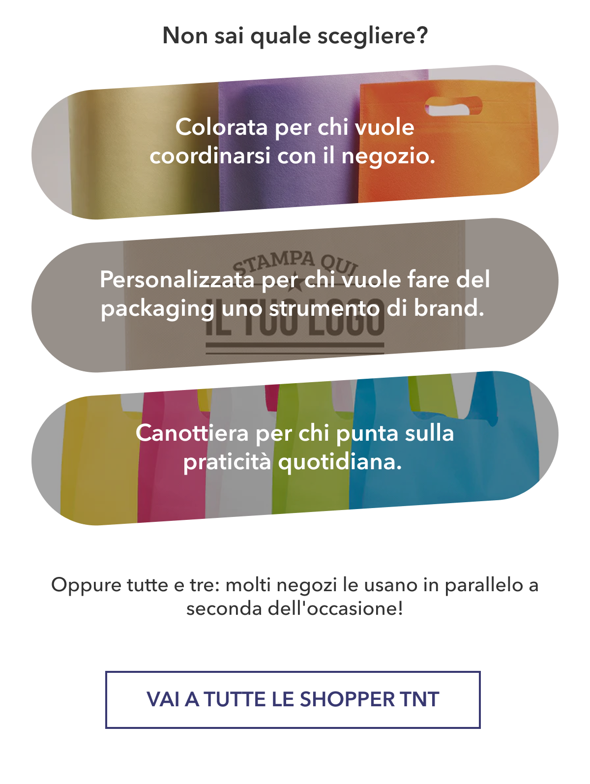 Tutte le shopper