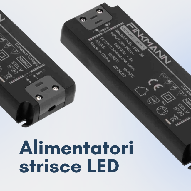 Alimentatori per strisce LED