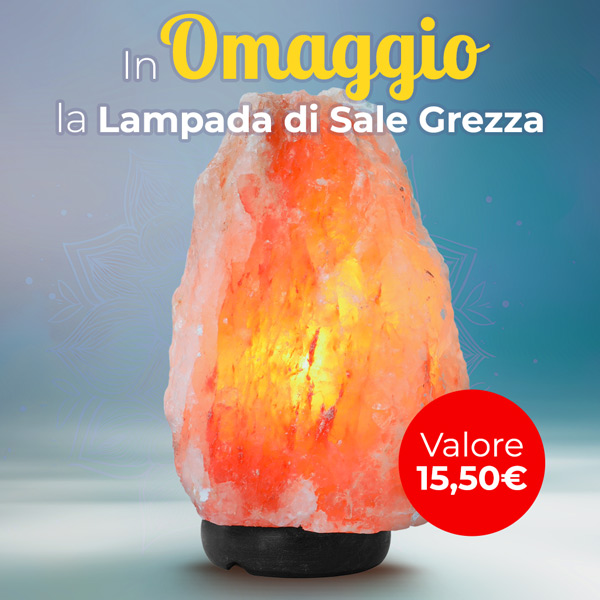 Lampada di Sale Himalayano in Omaggio!