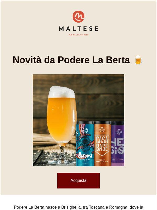 Due novità da Podere La Berta 🌾