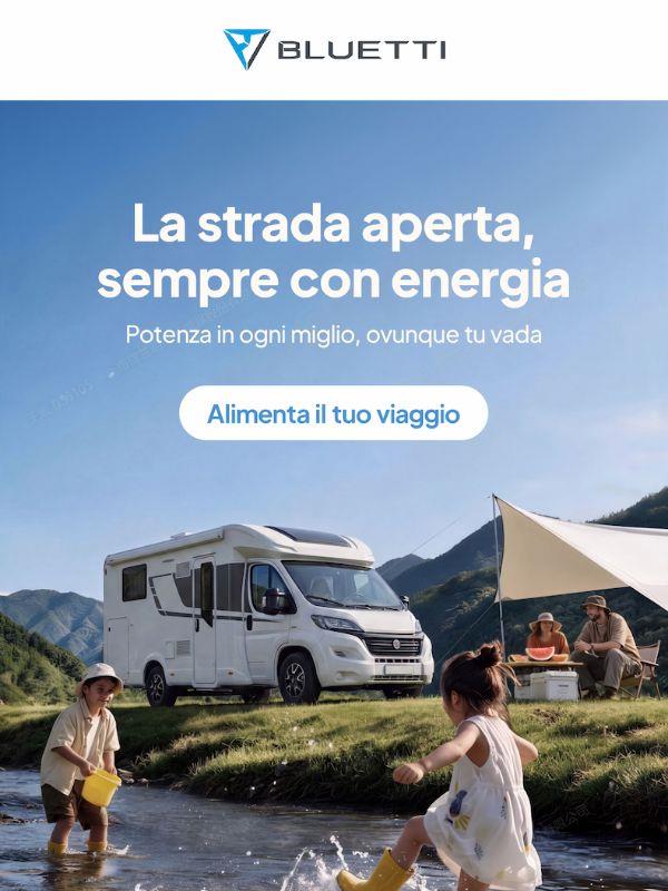 🚐 Estate in camper, energia senza confini.