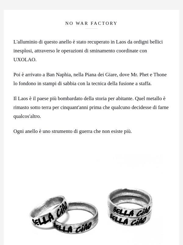 Quattro nella misura S, cinque nella L