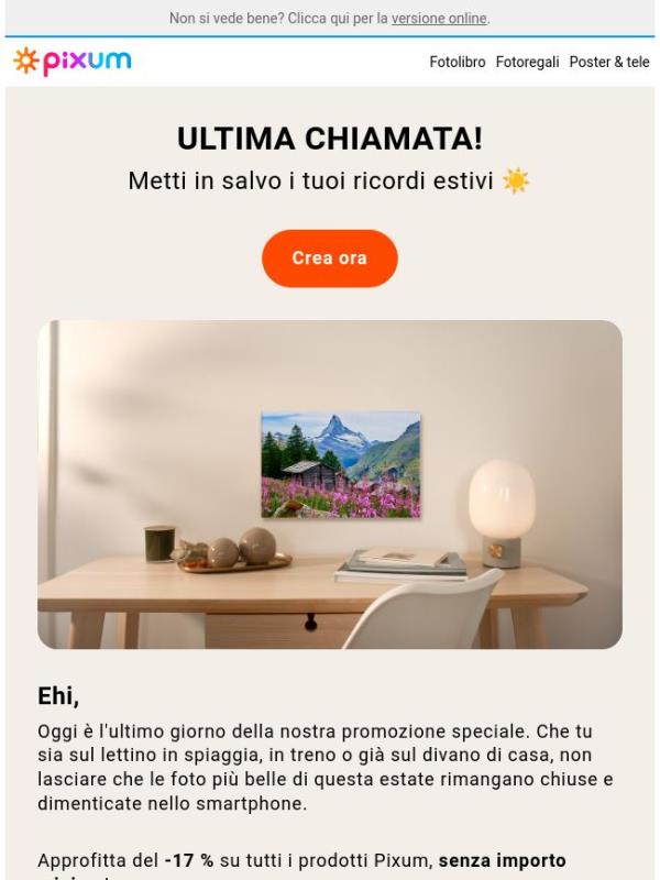 Ultimo giorno della promozione spieciale⚡