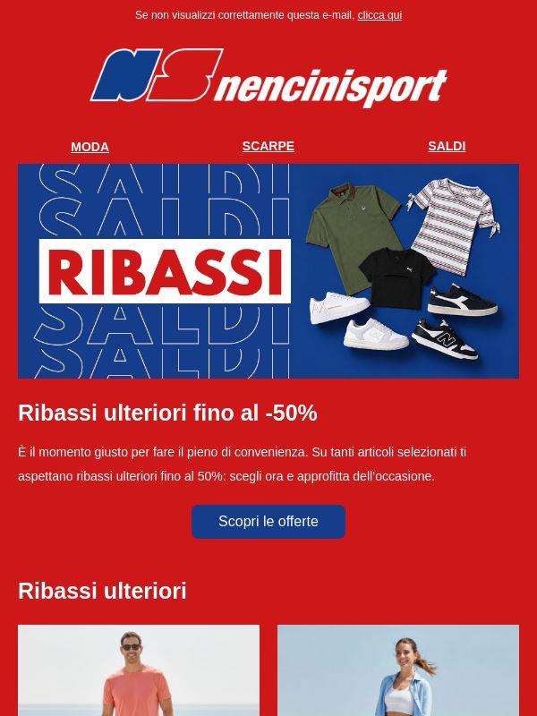 Ribassi ulteriori: ora -50% 🔥