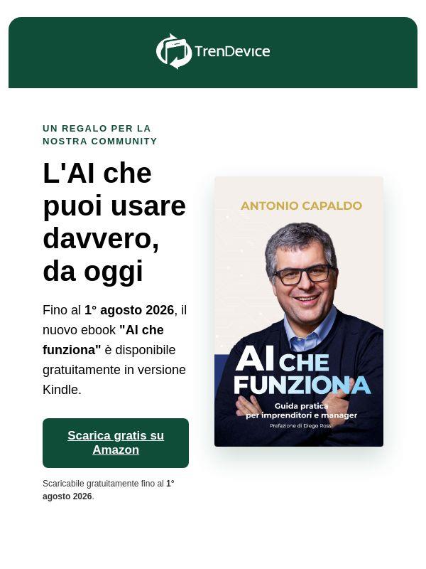 🎁 Per te un ebook sull’AI, gratis per 4 giorni