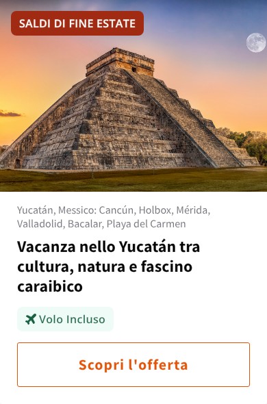 Vacanza nello Yucatán tra cultura, natura e fascino caraibico