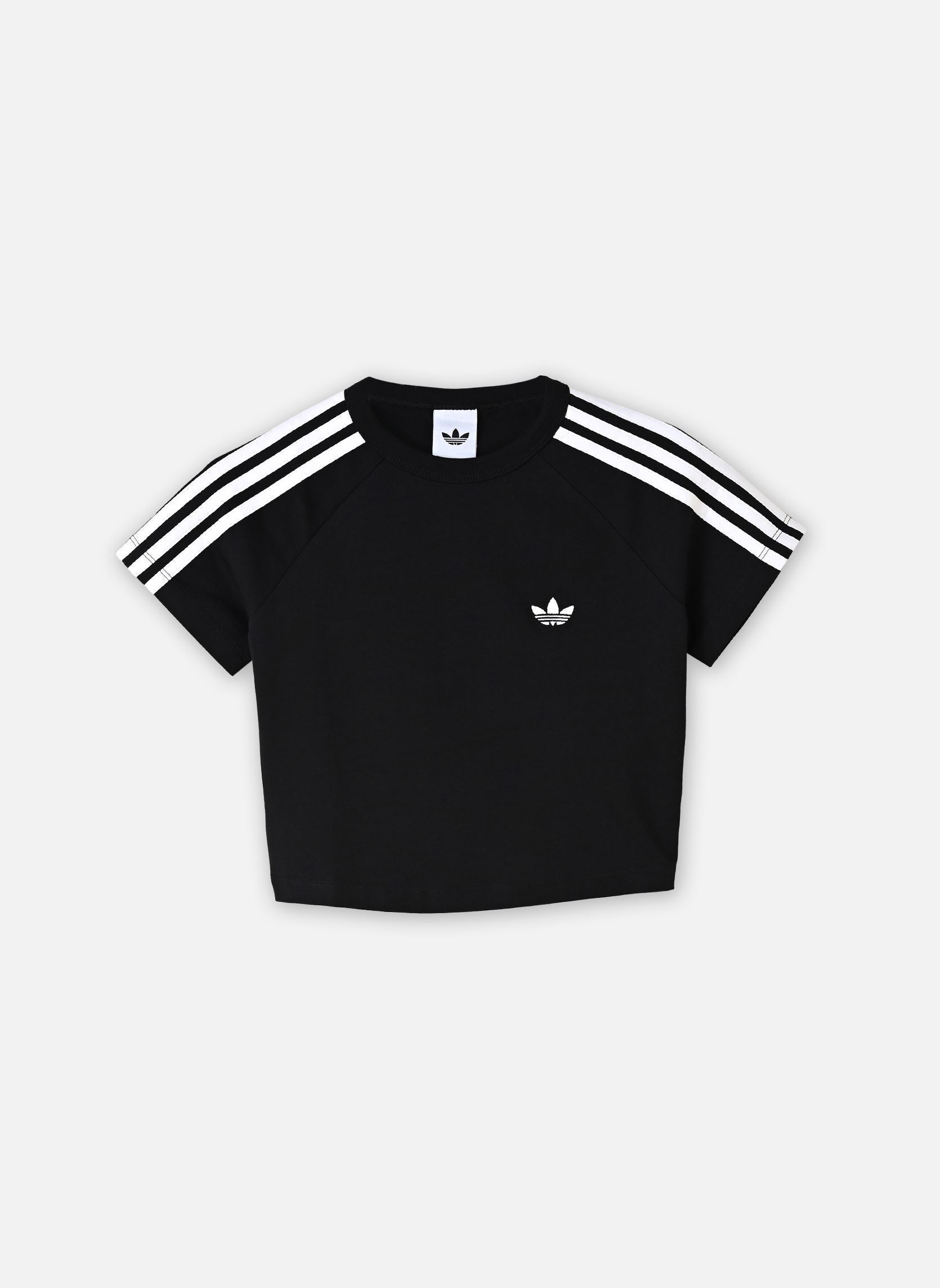 adidas originals T-shirt SST BABY TEE donna noir