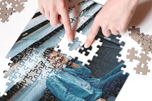 I nostri Puzzle personalizzati riproducono i tuoi ricordi nei minimi dettagli.