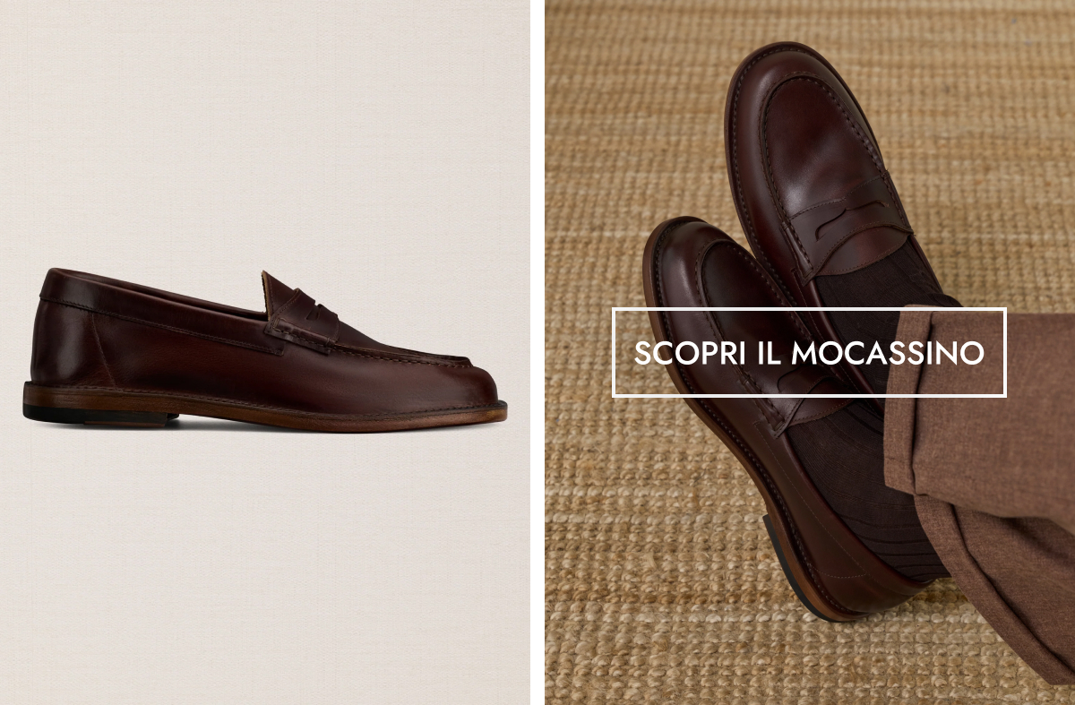 del puro lino.  Insieme, un look leggero per definizione.