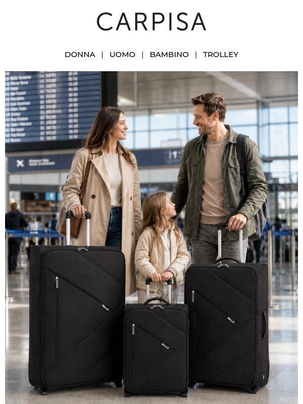 ✈️ Tre valigie, un prezzo speciale.