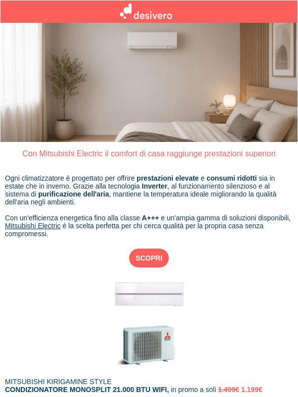 Con Mitsubishi Electric il comfort di casa raggiunge prestazioni superiori