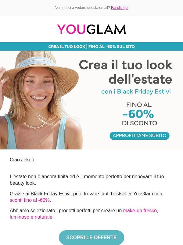 Fino al -60%: crea il tuo look estivo ☀️