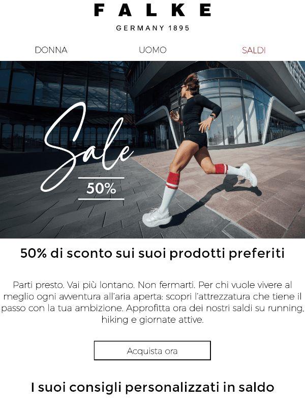 I nostri articoli sportivi FALKE in saldo - Da non perdere