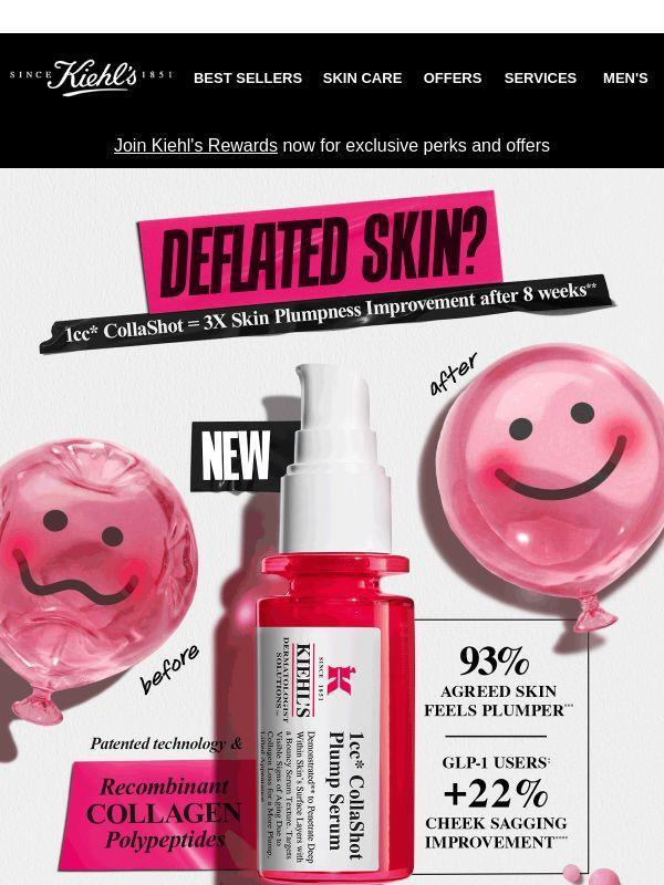 It’s Here: Instantly Plump Skin With NEW CollaShot Serum✨