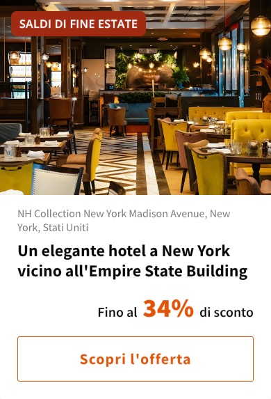 Un elegante hotel a New York vicino all'Empire State Building