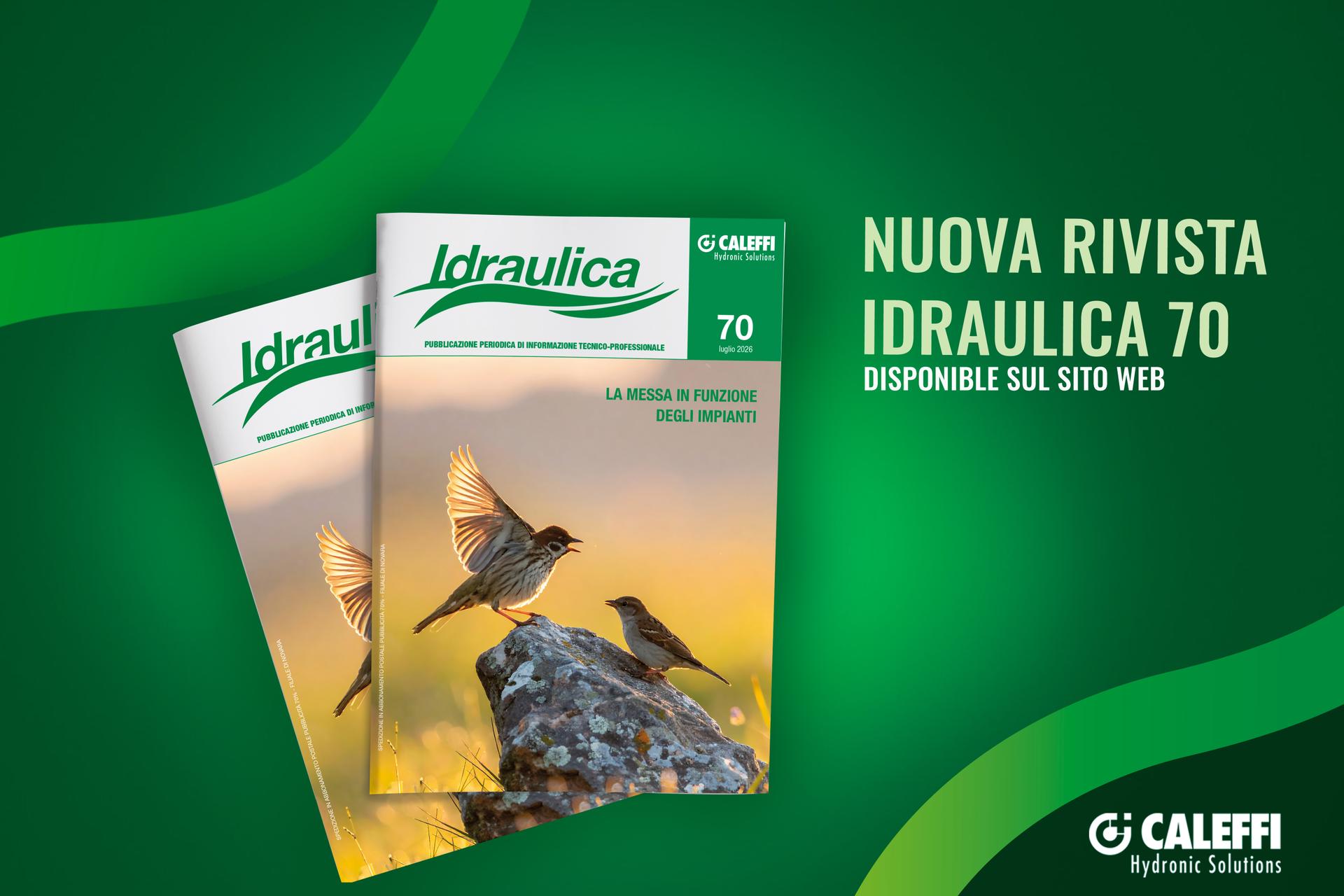 Idraulica 70 - La messa in funzione degli impianti
