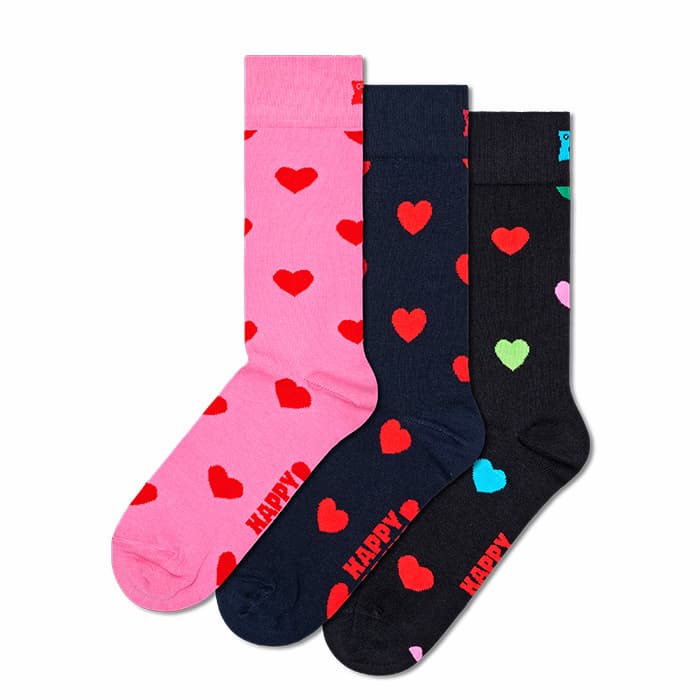 Confezione da 3 calzini Heart