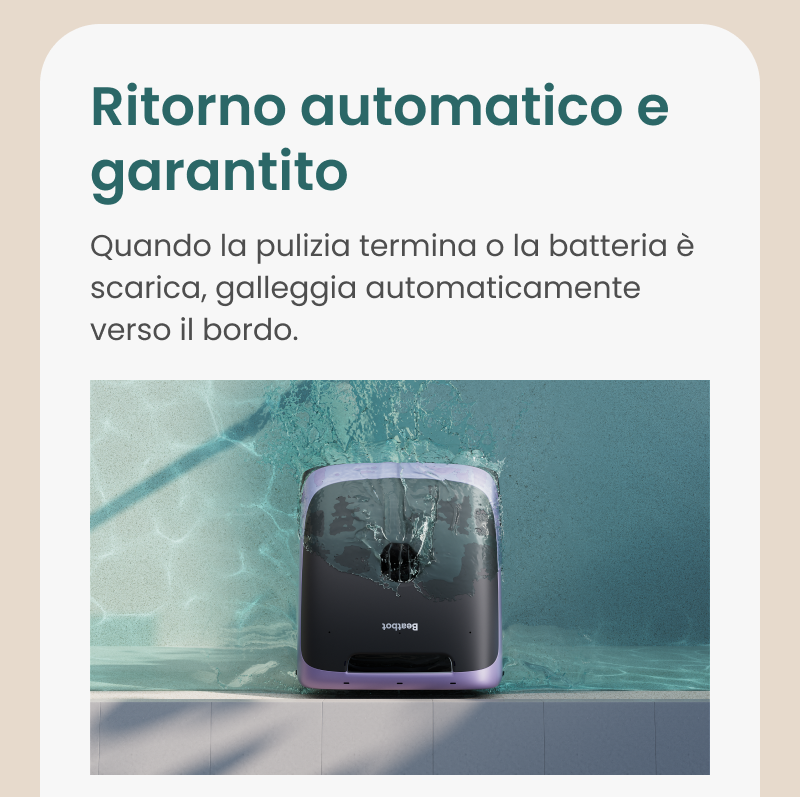 Ritorno automatico e garantito