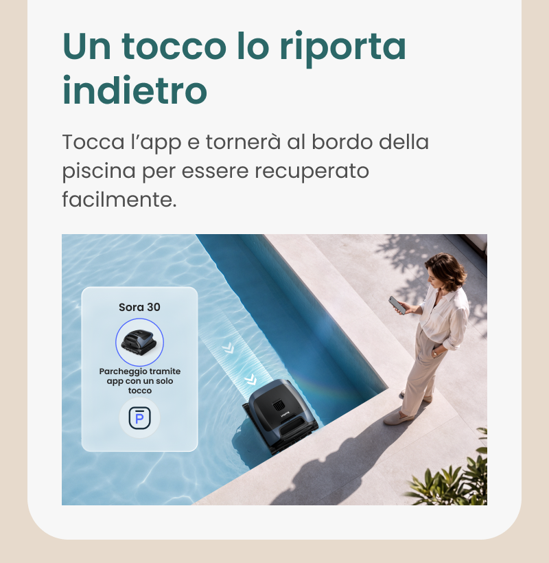 Un tocco lo riporta indietro