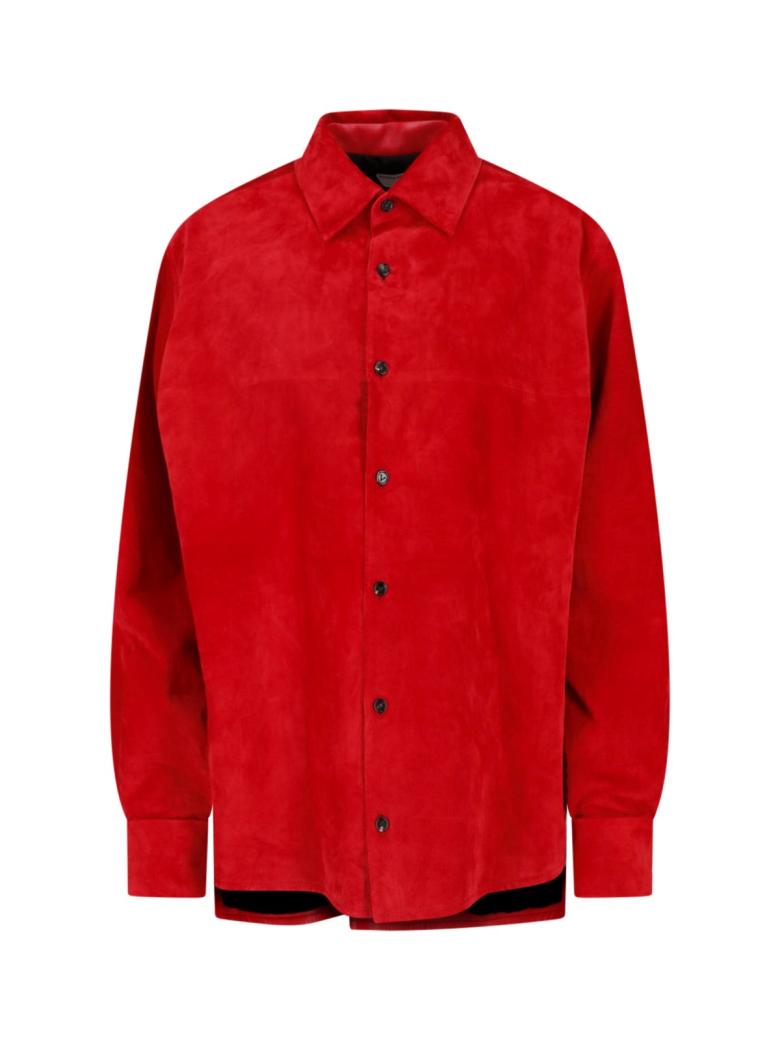 Bottega Veneta - Camicia in suede