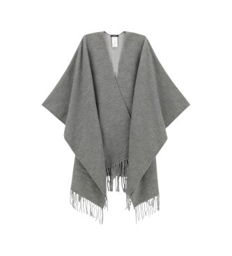 Poncho Grigio mélange
