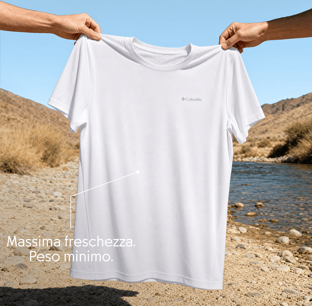 T-shirt tecnica leggera <br>Zero Rules™ da uomo