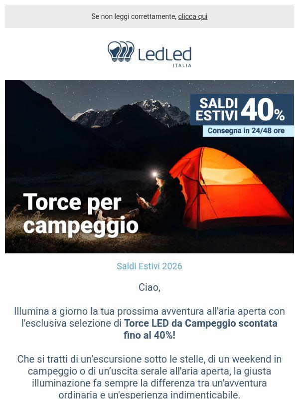 ! -40% illuminare le tue notti in campeggio ⛺