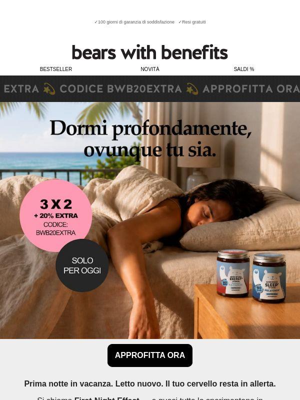 3 al prezzo di 2 + 20% extra