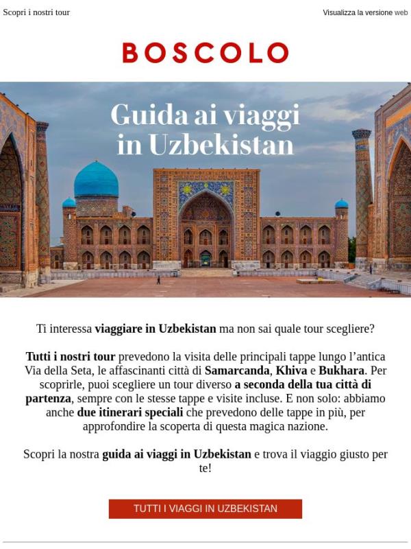 Uzbekistan: la guida per scegliere il tuo viaggio