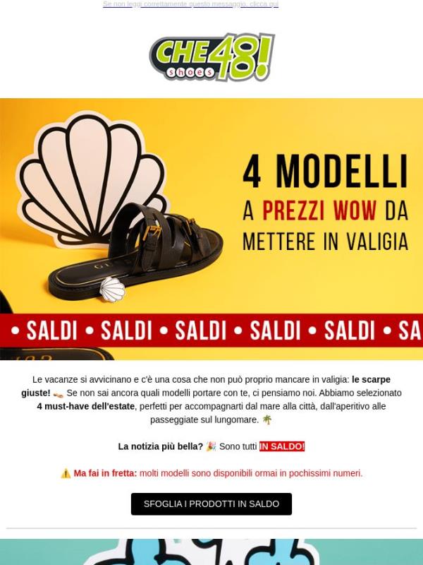 I 4 must-have da mettere in valigia... sono in SALDO! 🔥