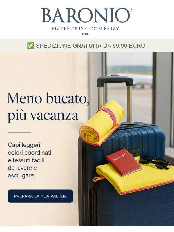 Come preparare una valigia facile da lavare 🧳