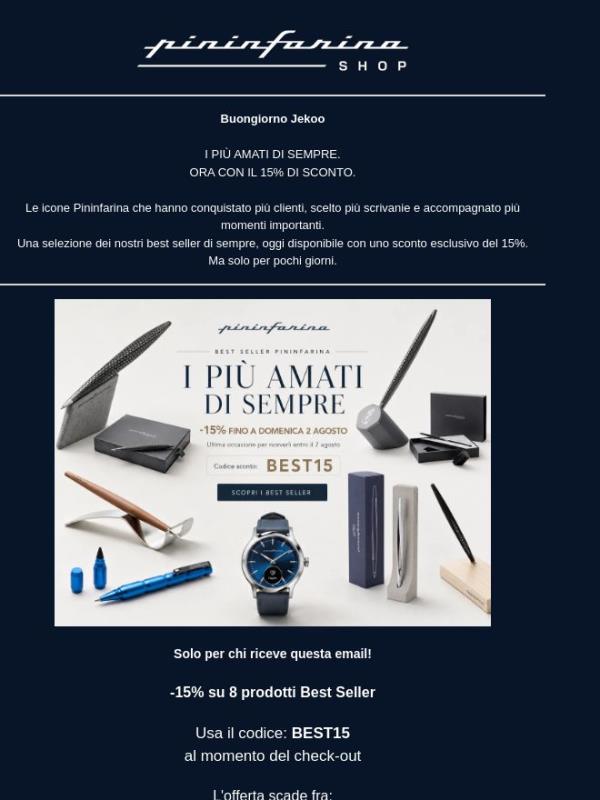 I best seller Pininfarina a -15%