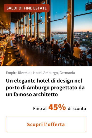 Un elegante hotel di design nel porto di Amburgo progettato da un famoso architetto