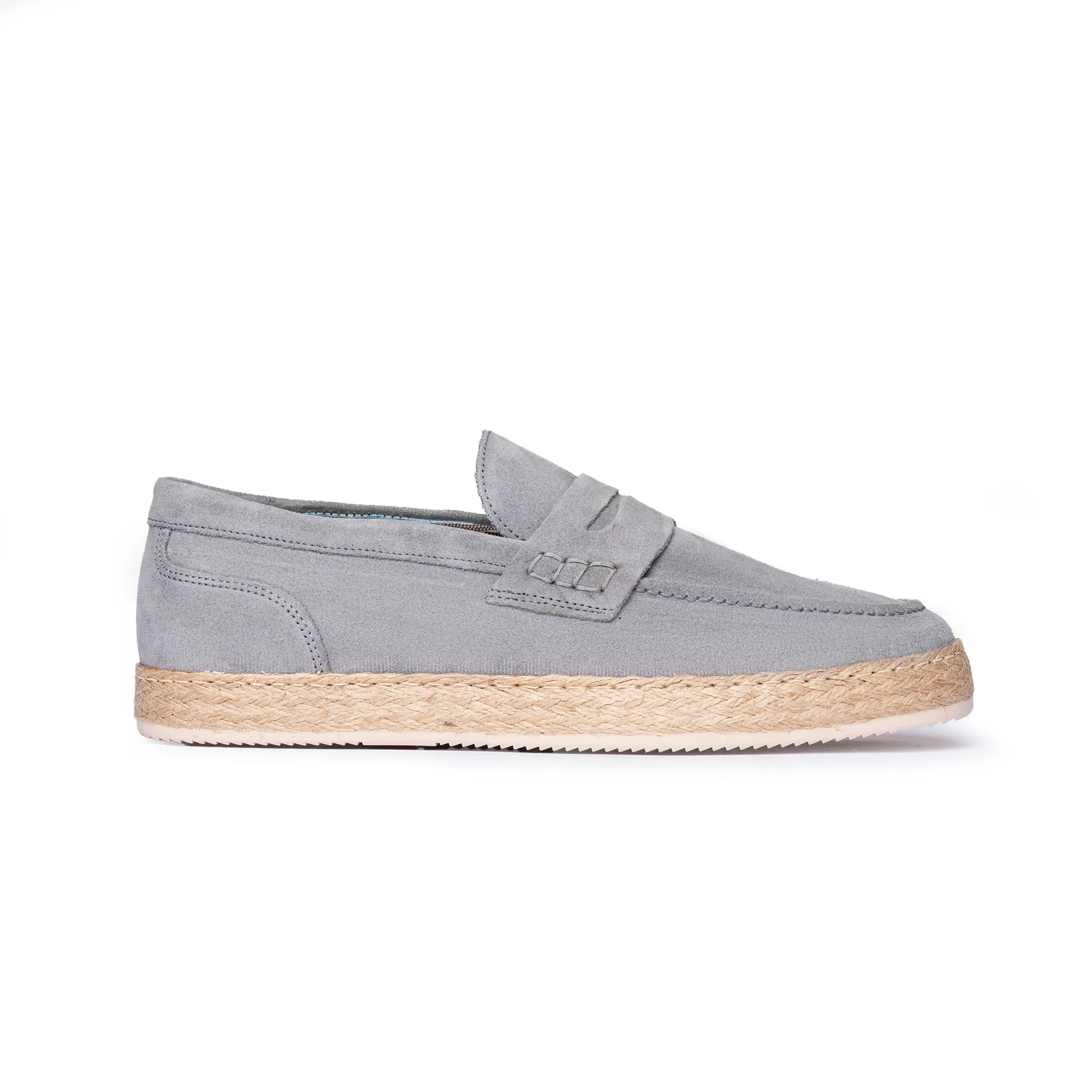 Image of Espadrillas camoscio Grigio - Leo