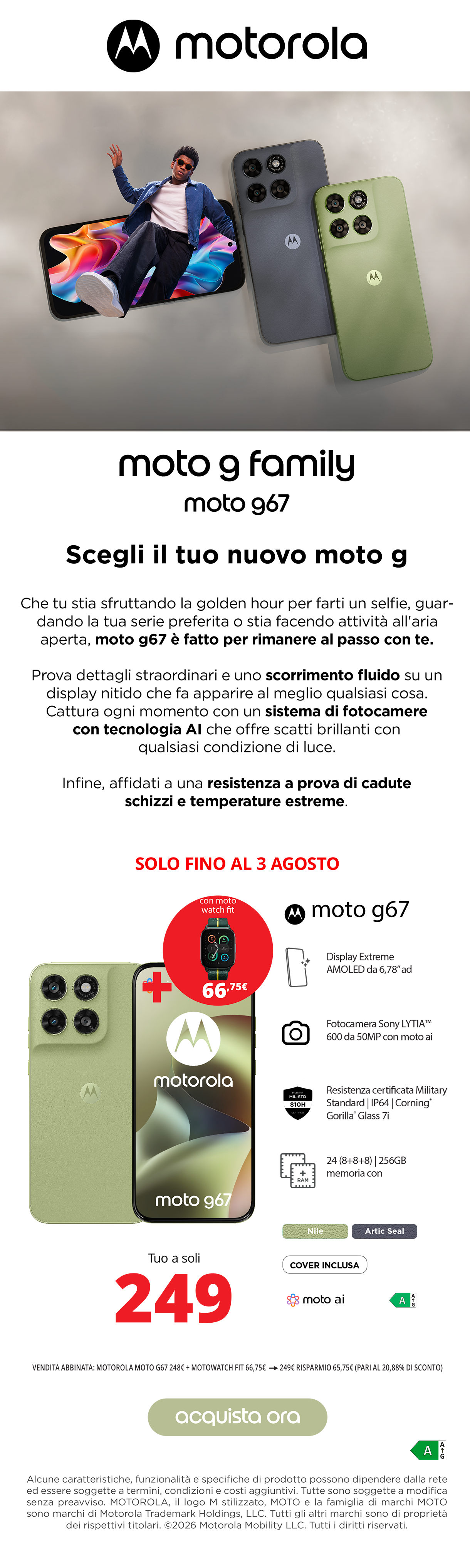 Motorola moto g67