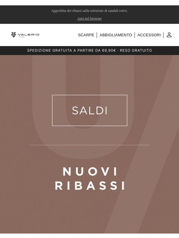 Nuovi prezzi. Stesso stile.