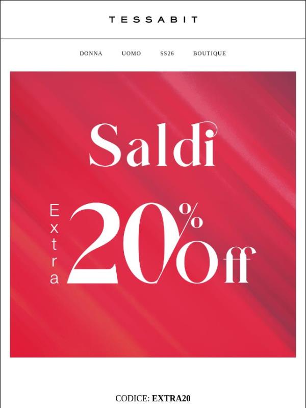 Gli Extra Saldi continuano!
