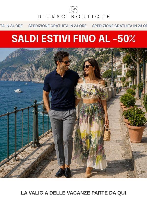 Vacanze in vista: approfitta degli sconti fino al -50% 😍