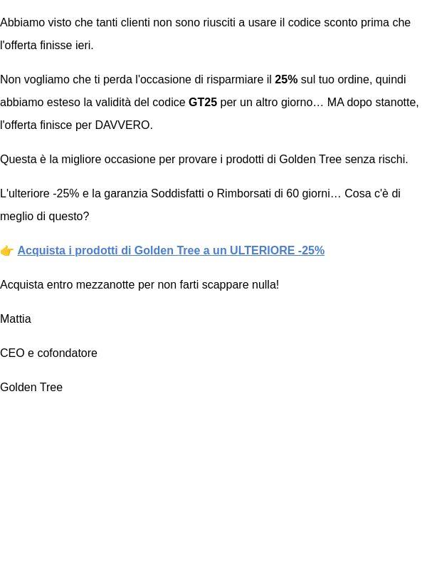 Abbiamo visto cosa è successo ieri sera