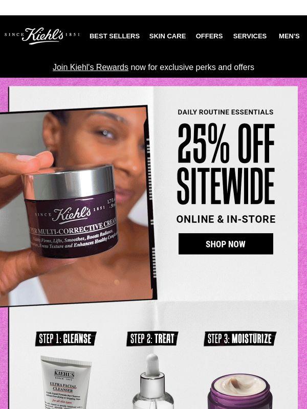 Upgrade Your Routine With 25% Off