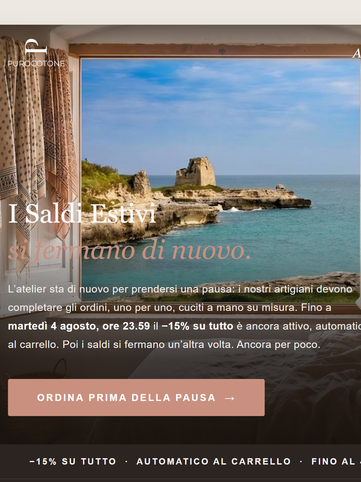 I Saldi Estivi si fermano di nuovo il 4 agosto: −15% fino ad allora