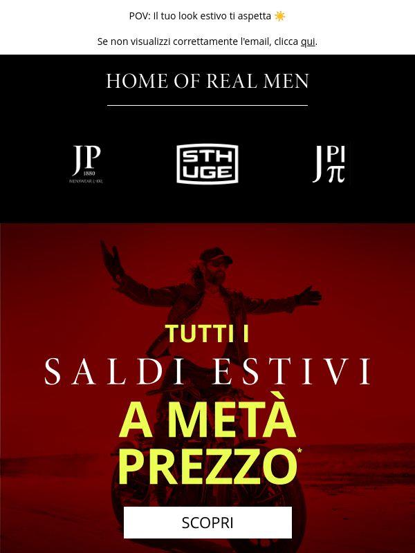 Saldi estivi a metà prezzo, approfittane ora! 🔥