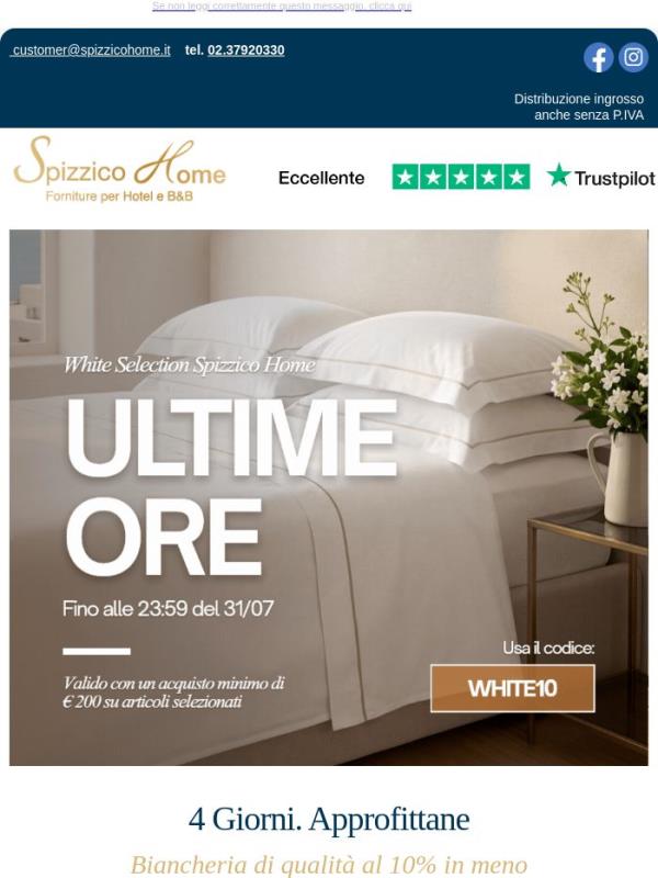 Ultime Ore 💙 Lo Sconto scade a mezzanotte 👈