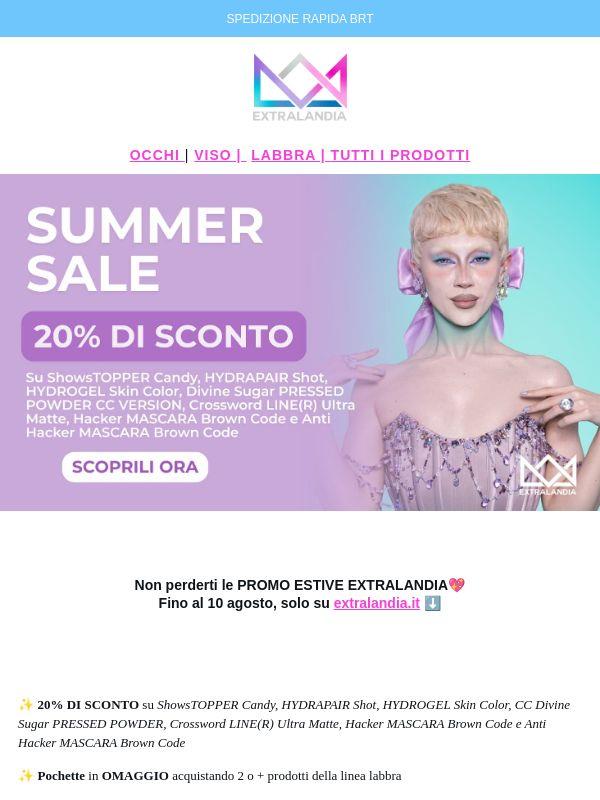 ☀️ L'estate è più bella con le promo EXTRALANDIA