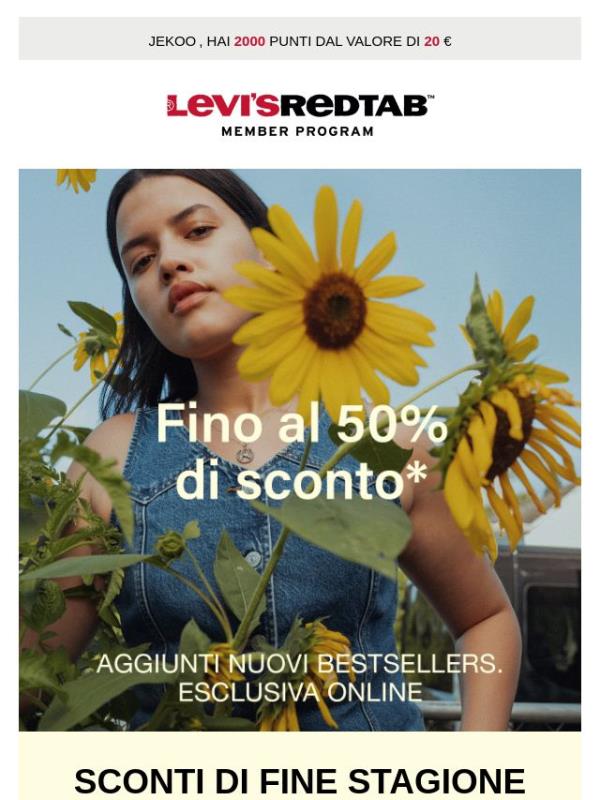 🔔Ricorda: fino al 50% di sconto su tutti gli articoli in saldo sta per finire!