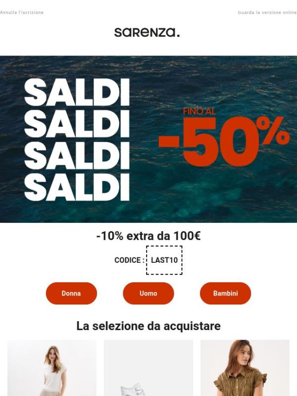 Ultimi giorni dei SALDI 😰