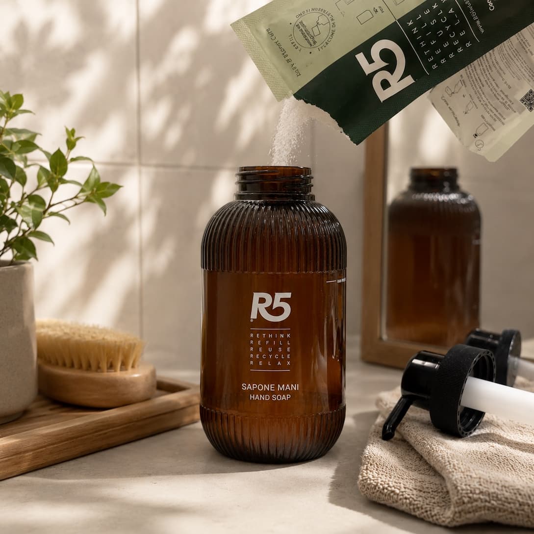 Kit Sapone Mani Ricaricabile